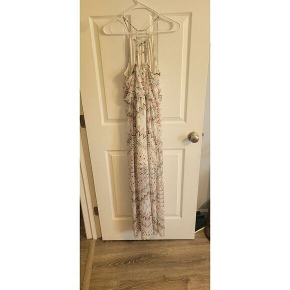 Maurices Women's Full Length Multicolored Sleeveless Maxi Dress Size Small - Picture 4 of 11